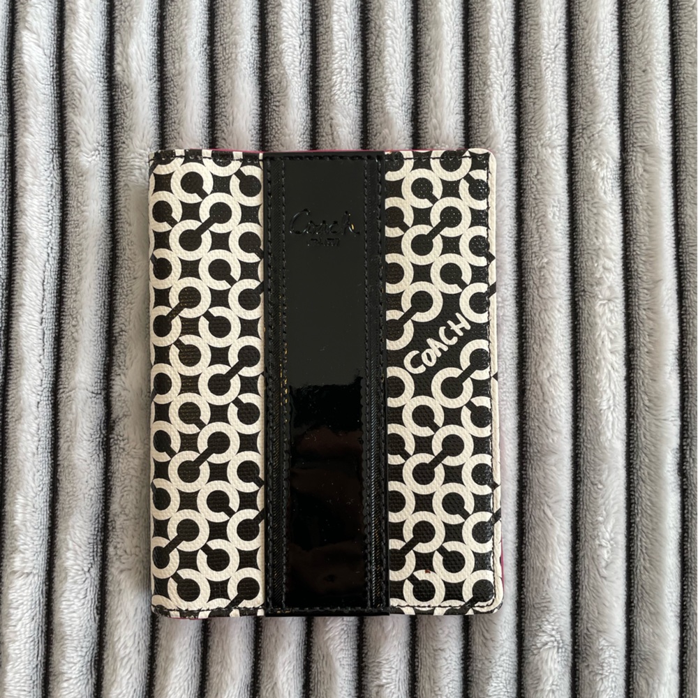 Coach passport cover